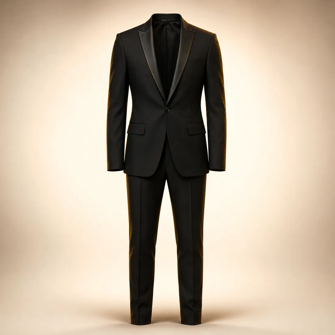 Terno Social Preto Slim